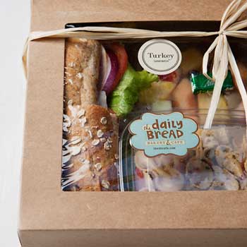 Daily Bread sandwich box lunch